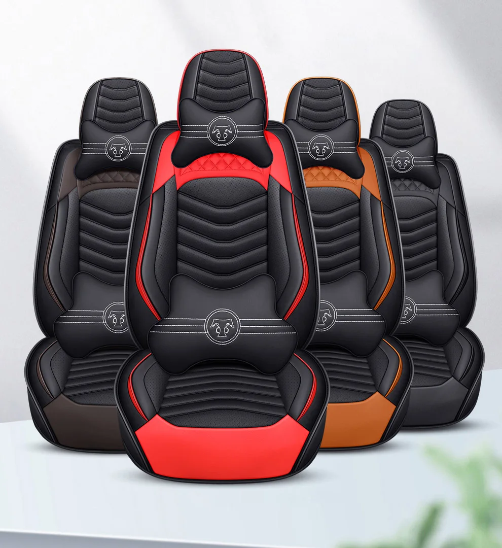 Housse de siège de voiture en cuir, ensemble complet, accessoires  d'intérieur, pour Renault, Trafic 2, Clio 3, BMW F20, Peugeot 208, 307, 301  - AliExpress