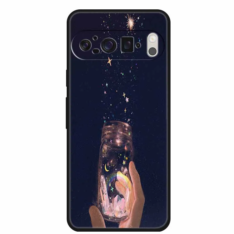 Space-Themed Soft Silicone TPU Phone Case - Astronaut Design