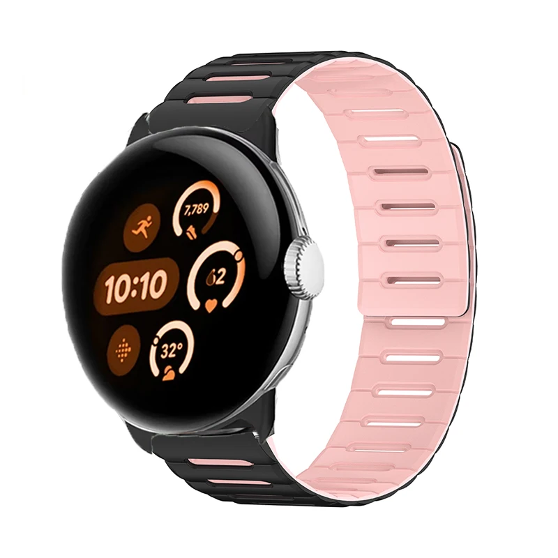 Silicone Sport Magnetic Band for Pixel Watch - Premium Bracelet Accessory