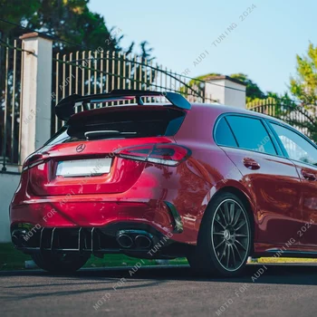 Spoiler Posteriore per Mercedes Benz Classe A W177 A35 A45 A45S AMG Hatchback con Spoiler Aerodinamico 2018-2026, Ala Superiore in ABS per Tuning