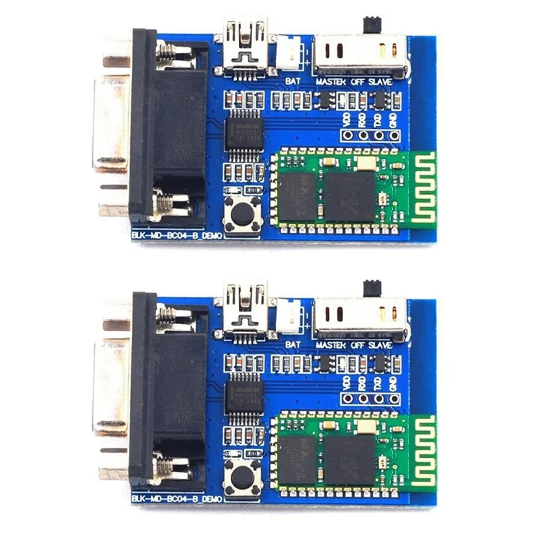 AS62 2X BC04-B Bluetooth 직렬 포트 모듈 데모 버전 무선 직렬 포트 통신 RS232 데이터 전송 모듈