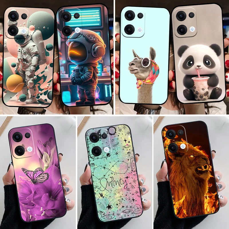 Lovely Panda Cartoon Painting Bumper Soft Silicone Phone Case