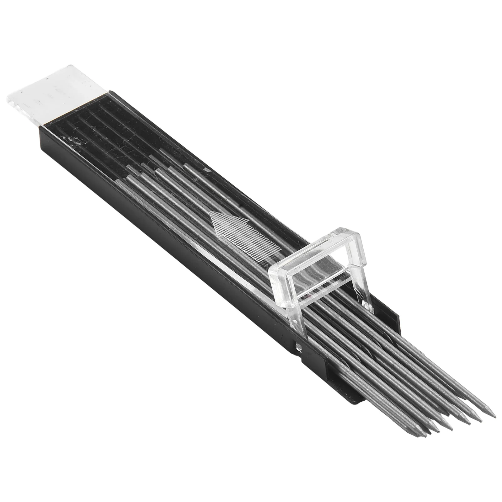 Welders Pencil With 12PCS Silver Streak Refills Metal Marker Mechanical For Steel Welding Sheet Metal Engraving Supplies