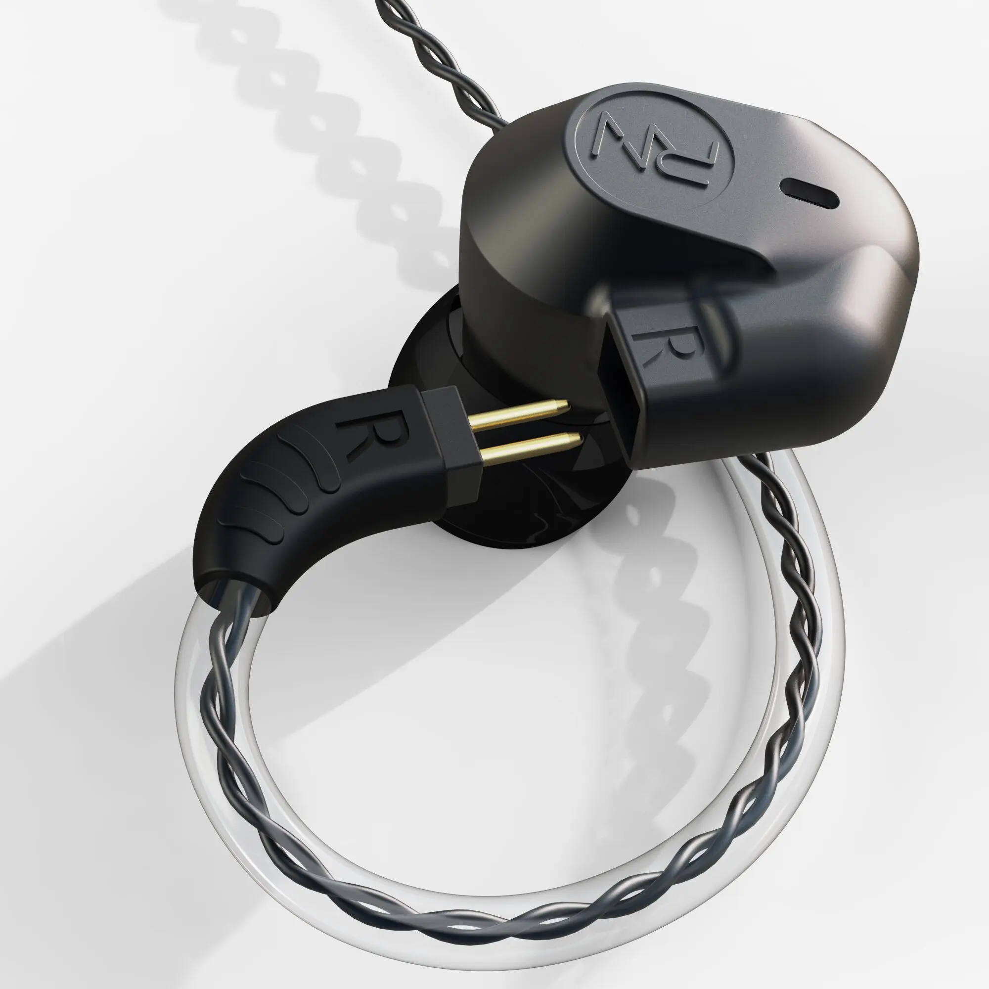 RevoNext-NEX602 (Without Mic)Superior hifi sound quality,Dual driver in-ear headphones 3