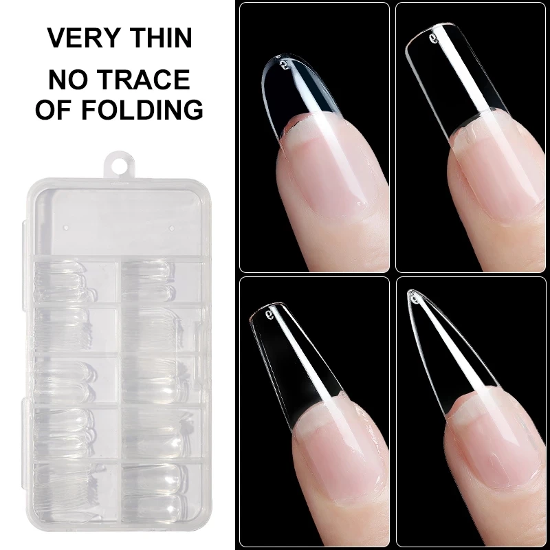 dauw verrader federatie nagel tips nageltips acryl spullen 100 Stuks Van Transparante Full-Die  Franse Valse Nagels Tips, Stiletto Hakken Voor Nagel Uitbreiding, uv Acryl  Gel - AliExpress