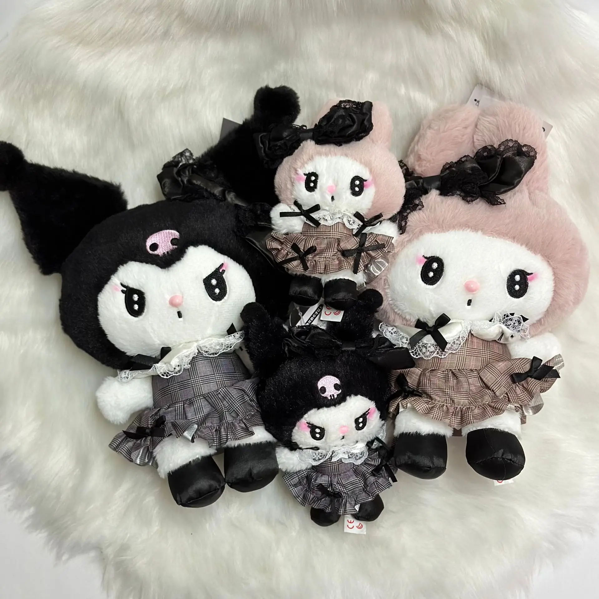 

Sanrio Kuromi My Melody Sweet Series Stuffed Plushie Doll Appease Toys Cartoon Anime Cute Plush Pendant Girl Birthday Gifts