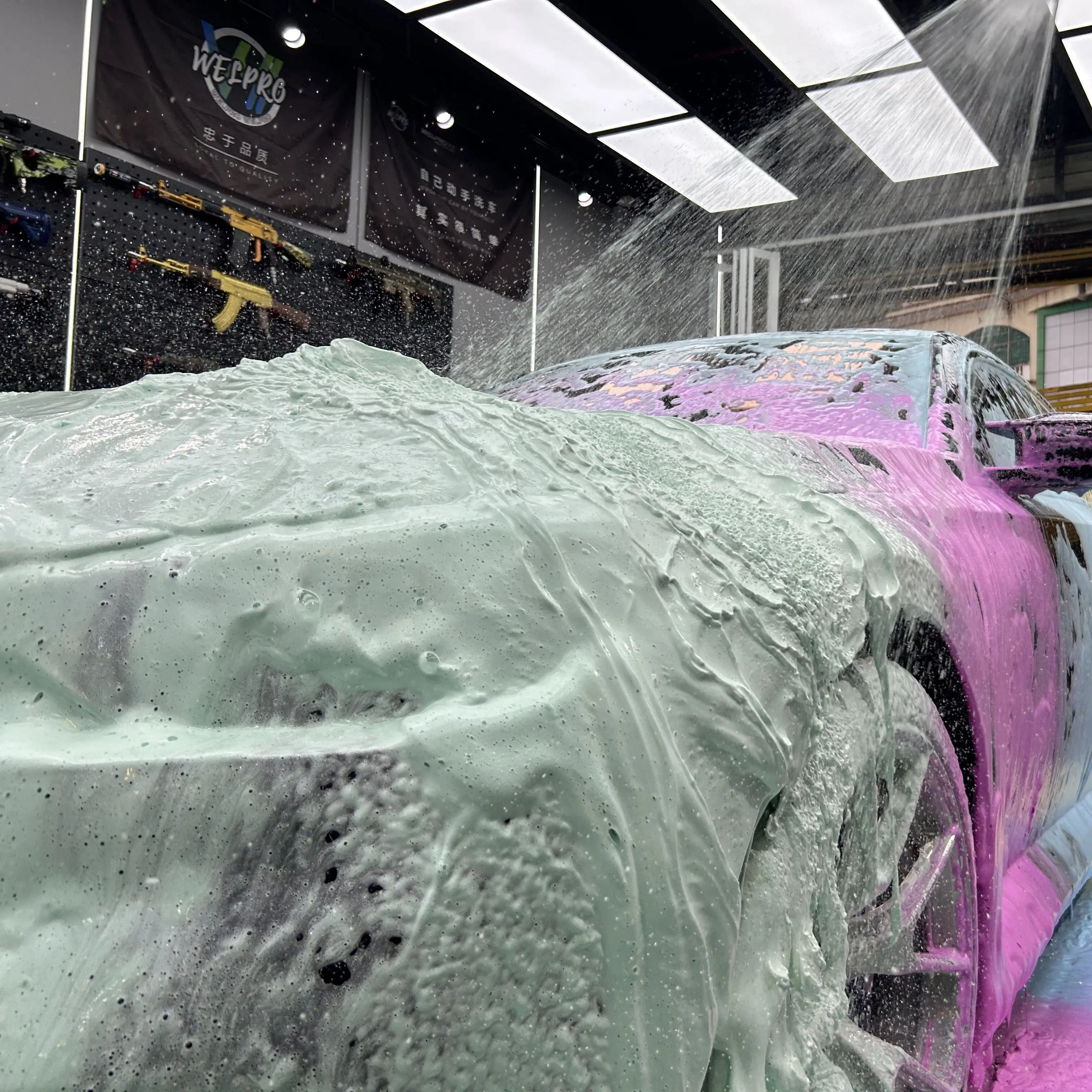 Car Wash Color Foam High Foaming Shampoo Car Wash Soap Works with Foam Cannons Foam Guns car wash soap