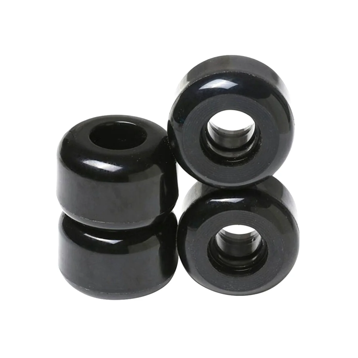 

4Pcs/Set Skateboard Longboard Wheel 54mmx36mm 82A Wheel Stunt Skateboards Downspeed PU Wheel,Black