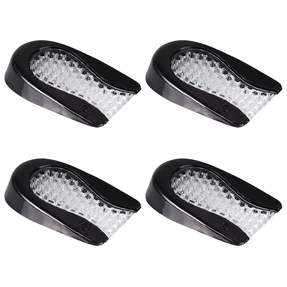 2 Pairs Shoe Heel Pad Foot Pain Protectors Absorption Pads High Heels Shoe Insert Sebs -adsorbing