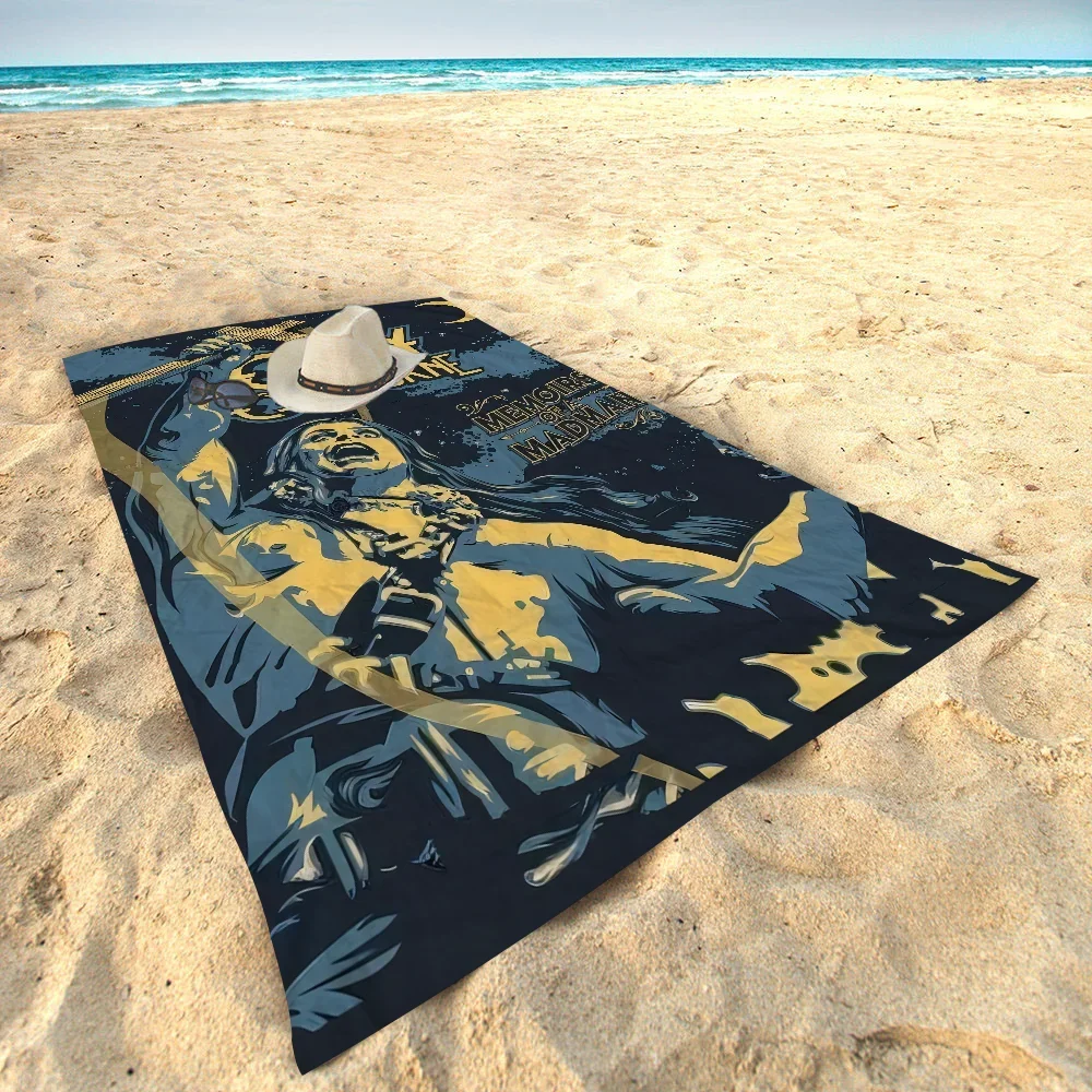 Heavy Metal Band Rock Ozzy Osbourne Band Towel Microfiber Beach Towel Absorbent Quick Dry Soft Yoga Mountain Climbing Towel 5