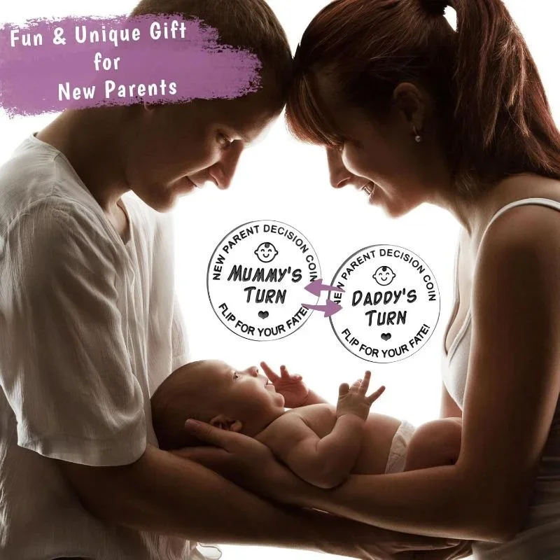 Double-Sided Funny Baby Gift Decision Coin 1pc
