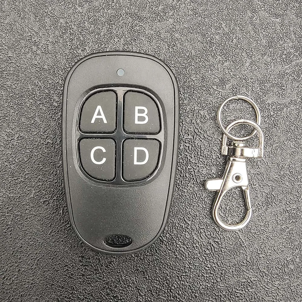 6 colors Hot Wireless 433Mhz Remote Control Copy Code Remote 4 Channel Electric Cloning Gate Garage Door Auto Keychain