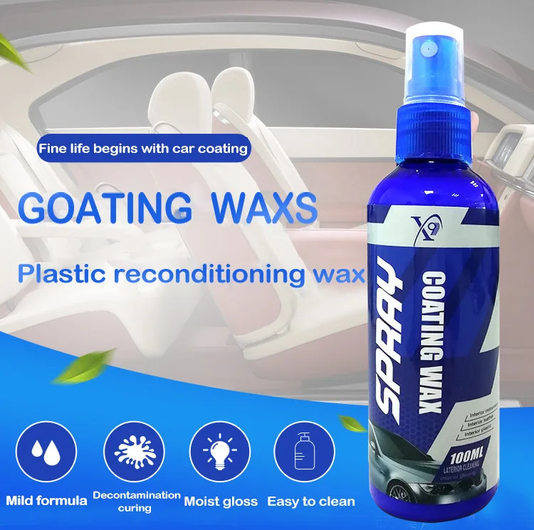 DominagroBack To Black Gloss Car Books Produits, Plastique, Cuir, Restauration, Polissage, Réparation, Revêtement, Rénovateur