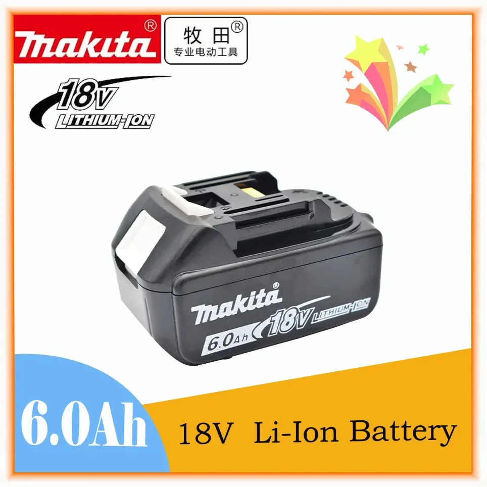 

Makita 18V for makita bl1850B li-ion battery 18v 6.0Ah BL1840B BL1860 BL1890 BL1815 BL1830 BL1835 Cordless Drills battery LXT400