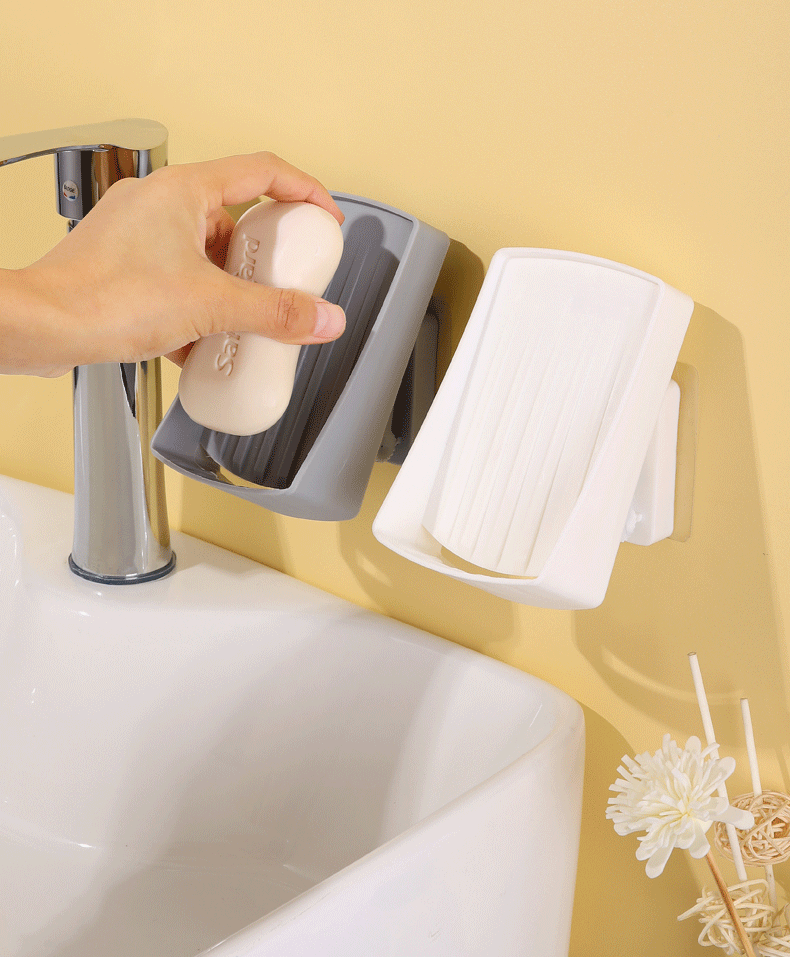 Foldable Soap Dish Wall Hanging Retractable Soap Box Bathroom Shower Soap Tray Holder Bathroom Supplies Sponge Soap Organizer 11 Foldable Soap Dish Wall Hanging Retractable Soap Box Bathroom Shower Soap Tray Holder Bathroom Supplies Sponge Soap Organizer