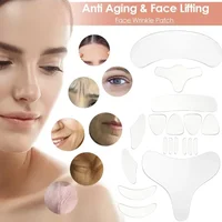 Reusable Silicone Wrinkle Removal Sticker Anti Wrinkle Pads Anti Aging Skin Face Lifting Patches Face Forehead Neck Eye Stickers 2