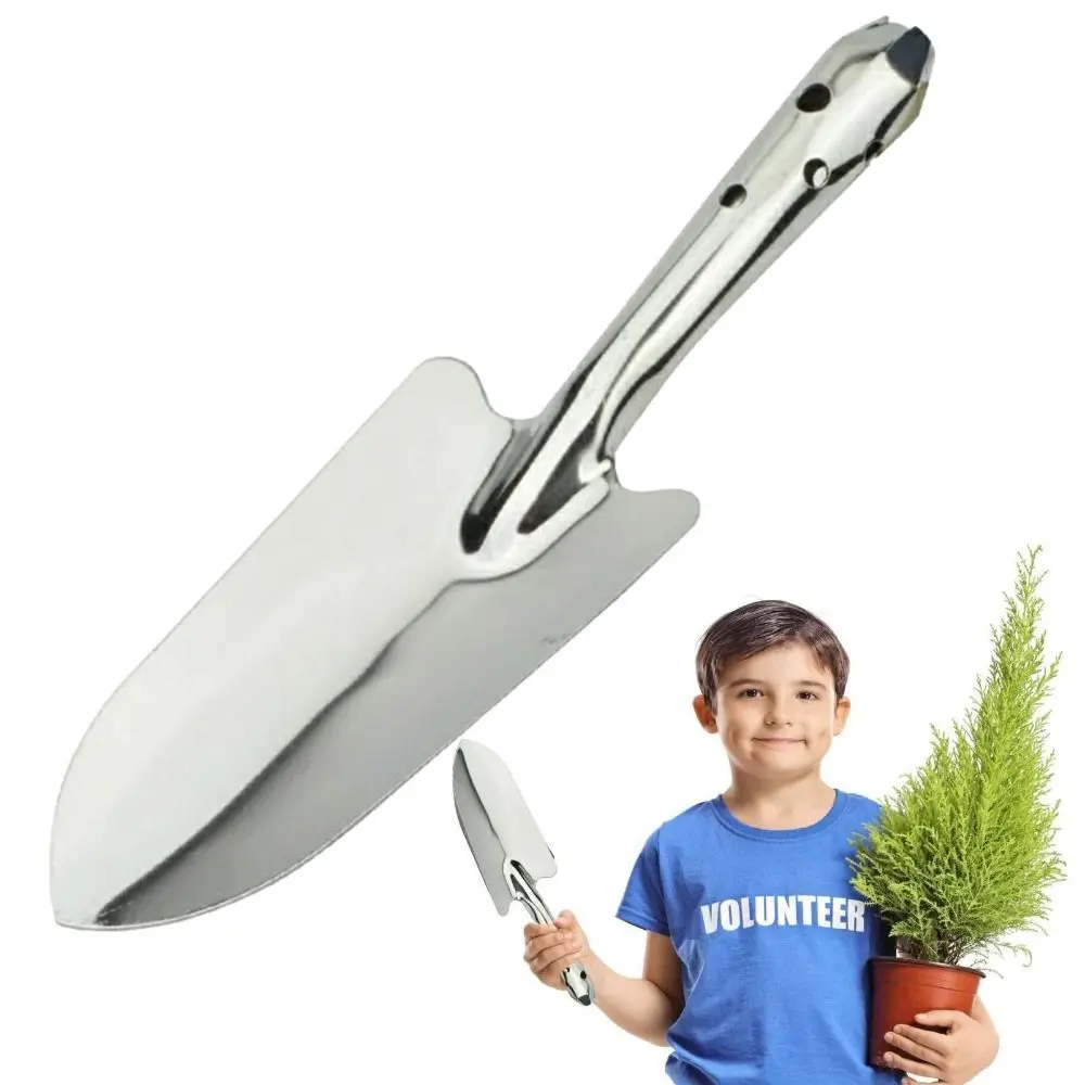 Stainless Steel Garden Trowel Shovels With Grip Magnetic Weeding Transplanting Hand Shovel Rust Resistant Not Easy To Deform
