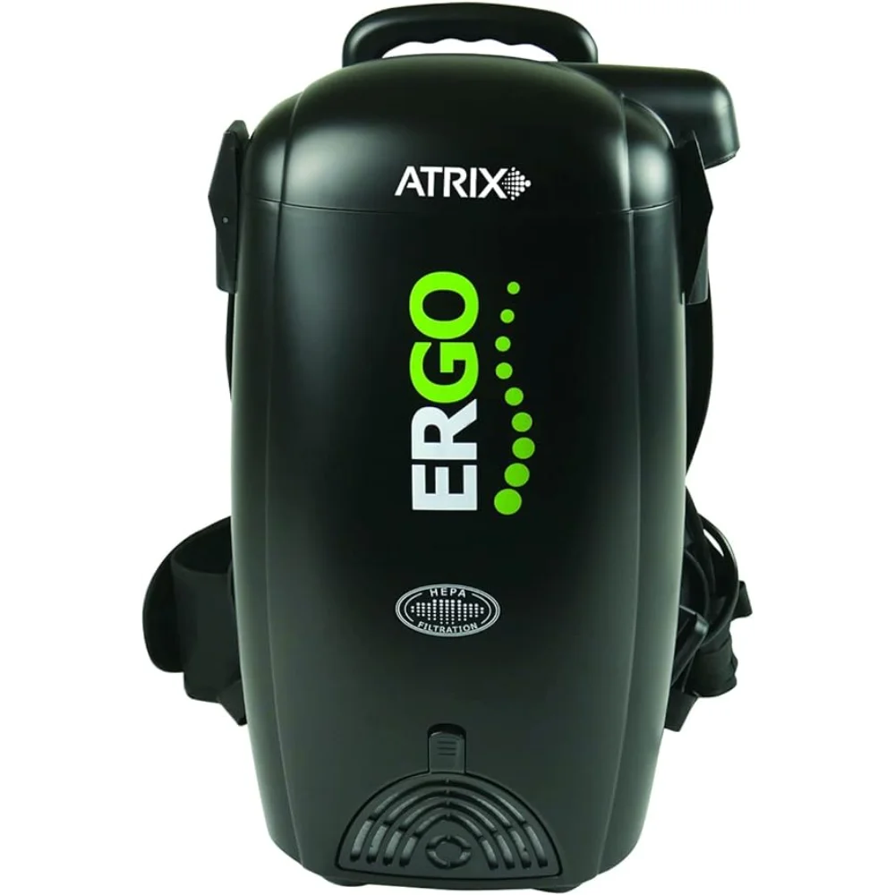 

NEW Atrix VACBP10 HEPA Backpack Vacuum with Additional Filters, Premium Bundle, Black