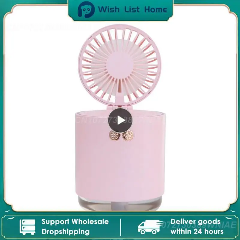 

Humidifier Abs/ /silicone/electronic Components Compact High Quality Efficient Chic Mini Humidifier Fan Portable Humidifier Fan