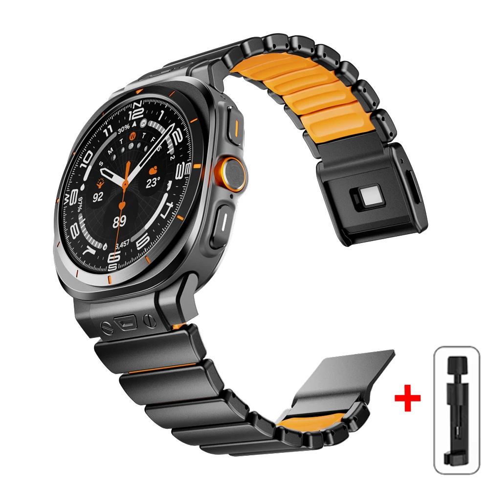 Luxury Magnetic Metal Band - Fashionable & Durable Adjustable Replacement Accessory Set