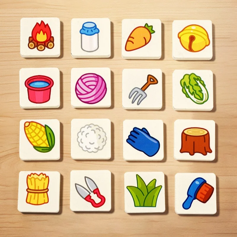 Giochi da tavolo, giochi di carte casuali, puzzle in legno, giochi di abilità con le pecore, giochi multigiocatore, interattivi genitore-figlio, per l'allenamento del pensiero, giocattoli di intrattenimento - immagine 4