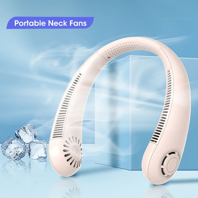 Rechargeable Neck Fan  Portable Cooling Fan Neck - Portable Neck Fan Mini  - Aliexpress