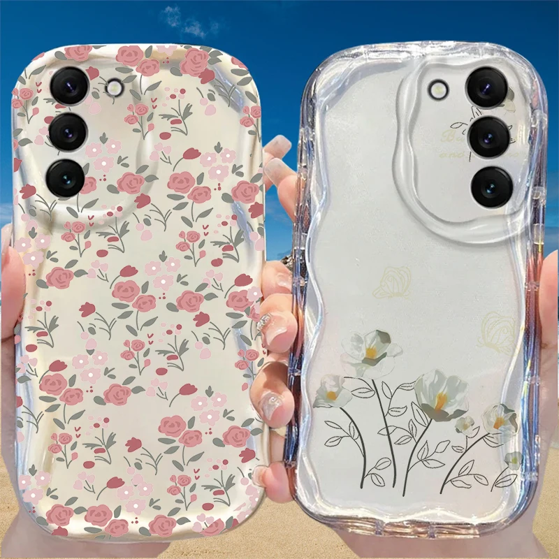 INS Cute Cherry Daisy Phone Case