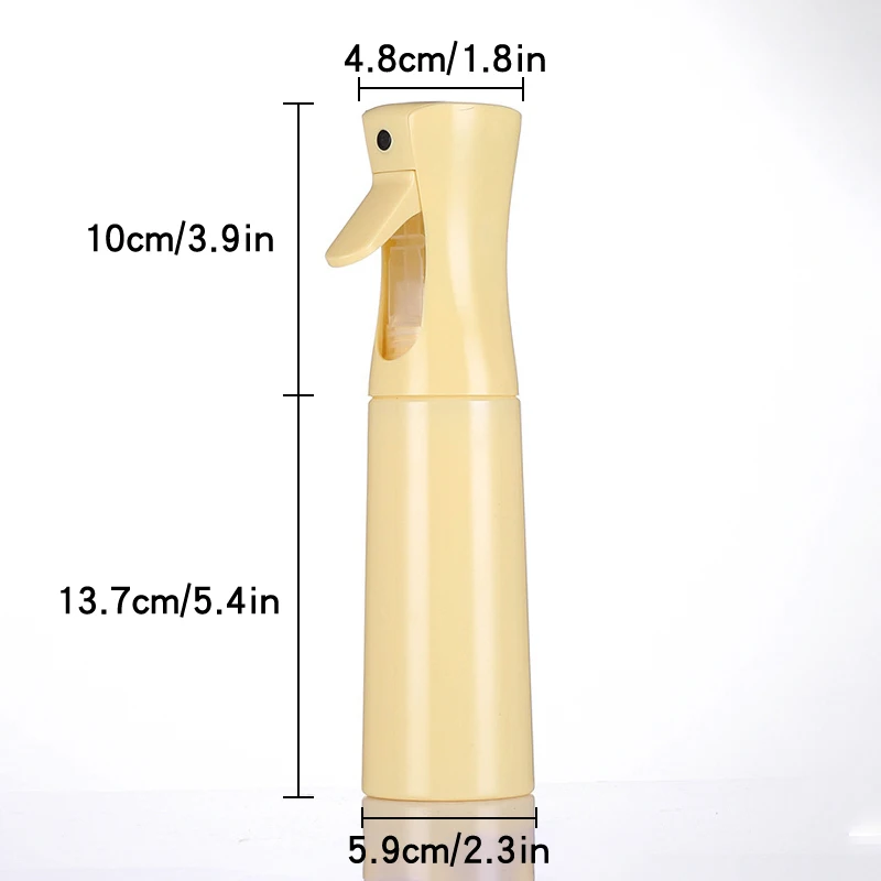 Spray Bottle High Pressure 300ml Macaron Color Matching Skin Care Nail Universal Use 1pc Moisturizing
