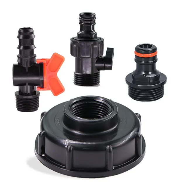 Ibc Tartály Adapter 3/4 ”Női Szálak Kiosztása Szelepkapcsoló Cumi Kifolyó Csepegtető Öntözés Kerti Tömlő Víztartály Csatlakozóhoz - Image 4