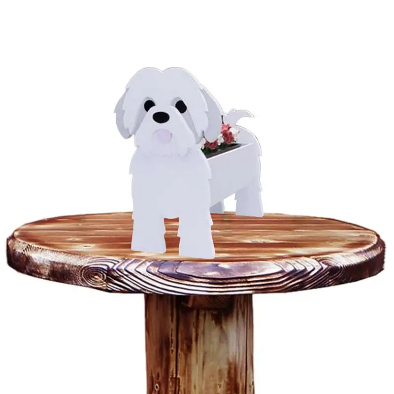 

Горшки для растений в форме животного, мультяшный горшок для растений, форма собаки, контейнер для растений, уличный комнатный контейнер для хранения растений для