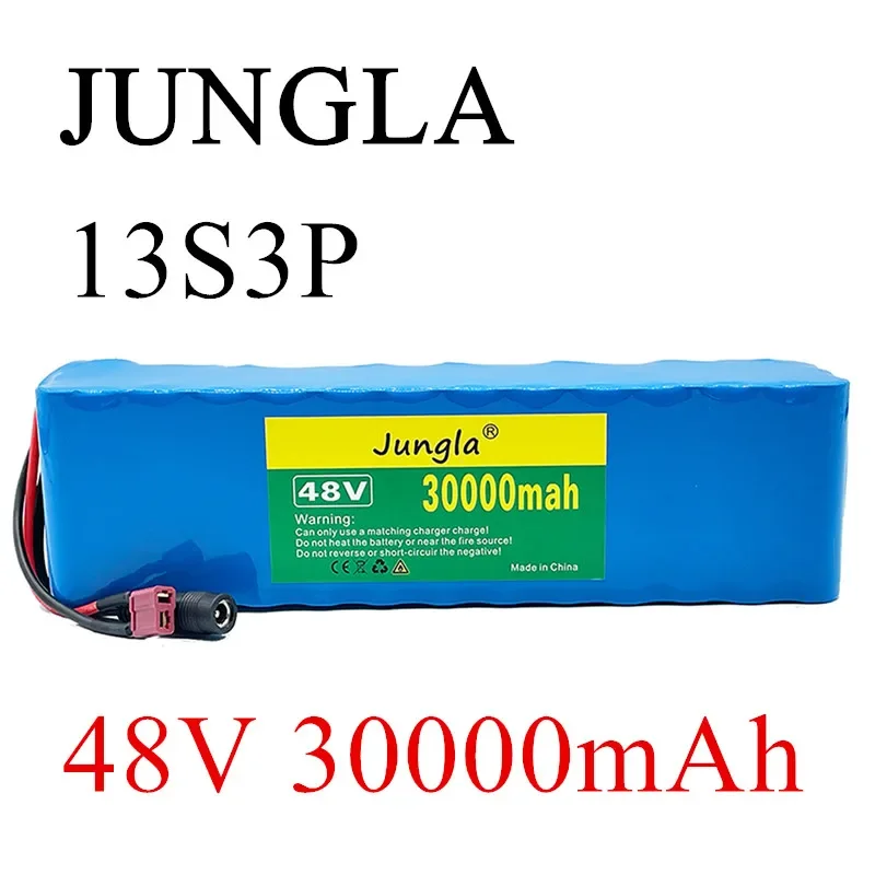 

48V Lithium-Ionen-Akku 48V 30ah 1000W 13 s3p Lithium-Ionen-Akku für 54,6 V E-Bike-Elektro roller