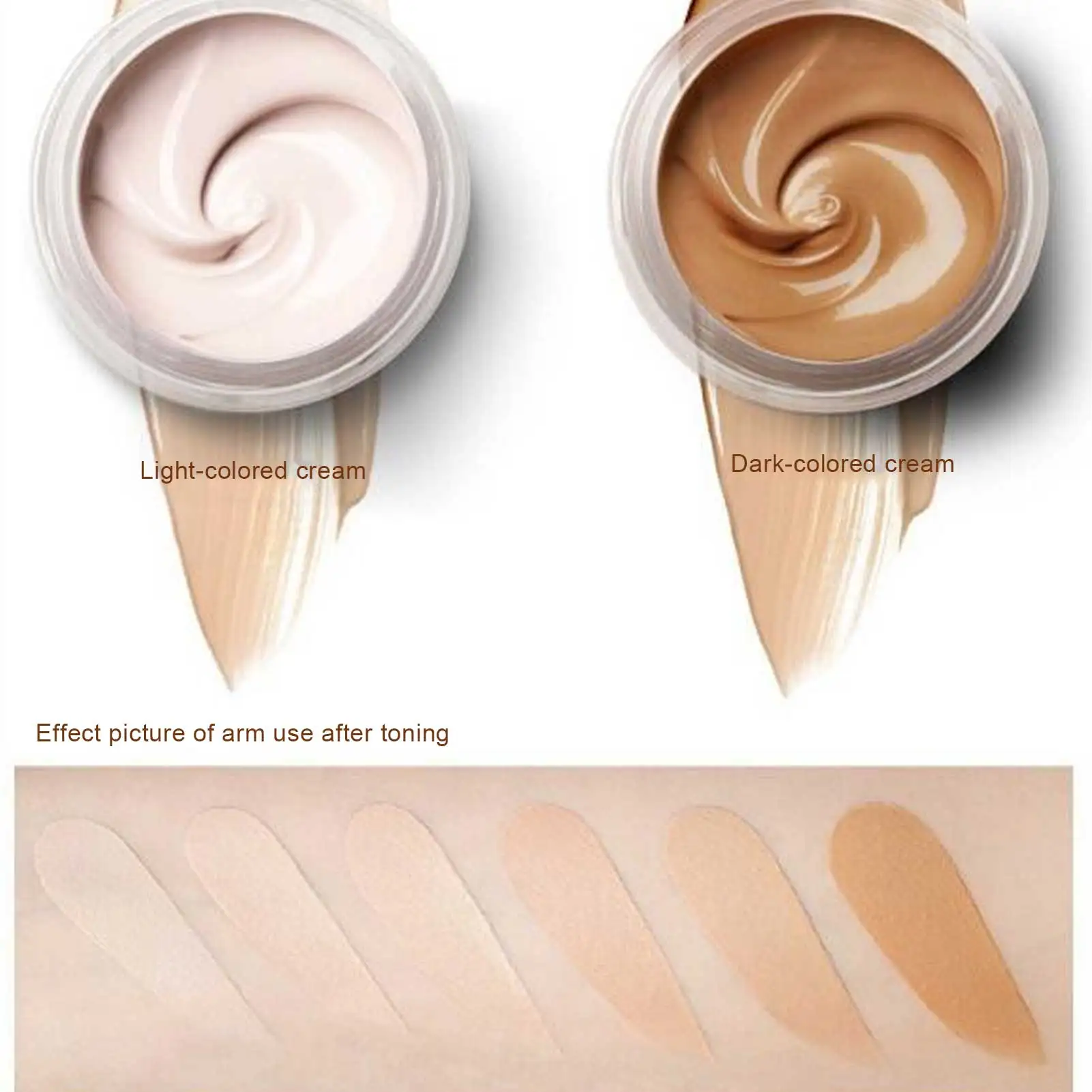 Waterproof Tattoo Concealer Makeup Body Birthmark Scar Spots Cover Cream 10g x 2pcs