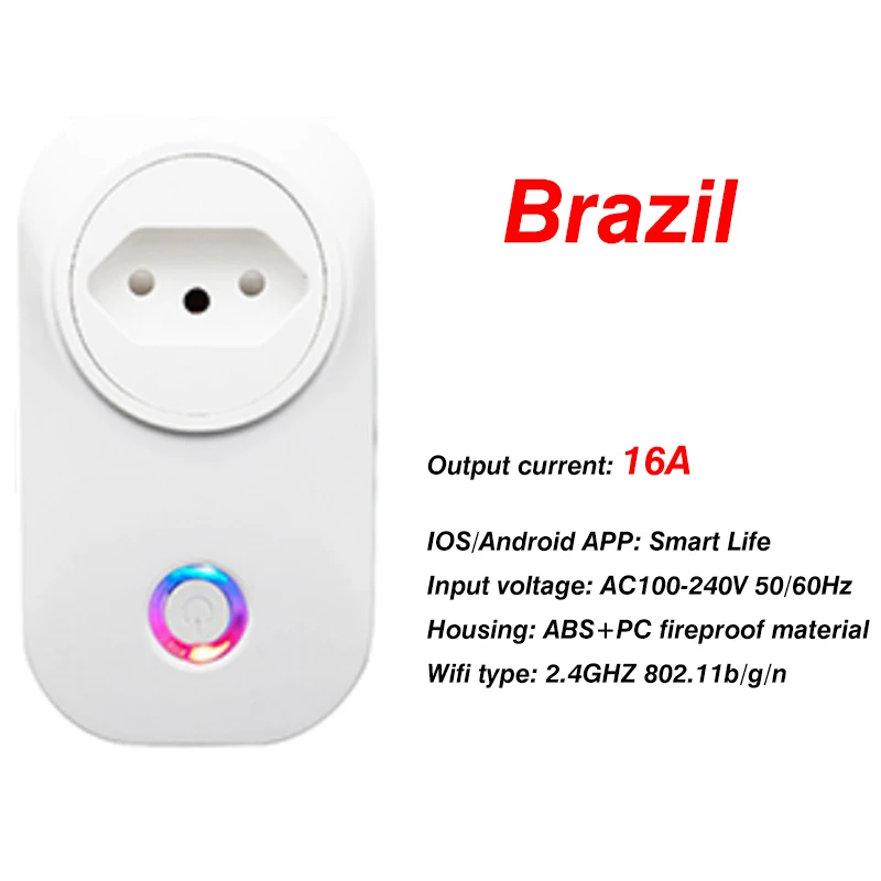Smart WiFi Plug with Energy Monitoring and Timer Functionality