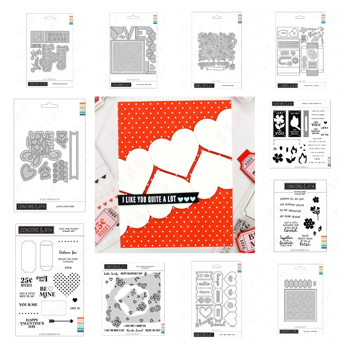 Sayings Potpourri Matchbox Top Love Lines Just the Ticket New Metal Cutting Dies Diy Scrapbook Craft Handmade Album Card Stamps