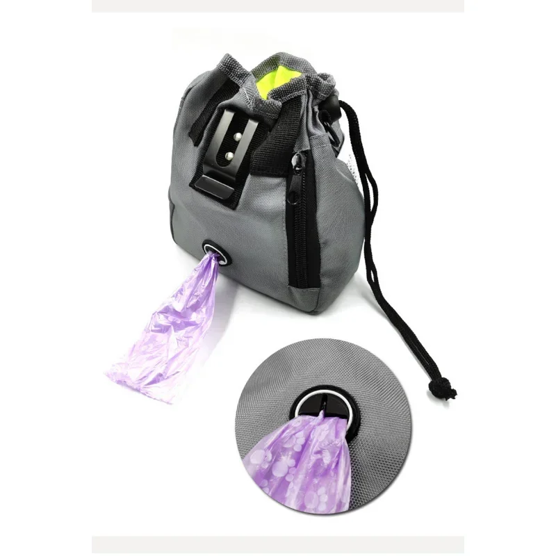 1PC Pet Dog Training Waist Bag Treat Snack Bait Pet Puppy Feed Pocket Pouch Obedience Agility Pouch Food Waist Bag Dog Treat Bag Dog Training Supplies