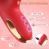 5 IN 1 Gewindeschneidender Stoßdildo-Vibrator für Frauen, G-Punkt-Vibrator, Klitoris-Stimulator, weiblicher Masturbator, Sexspielzeug für Erwachsene 6