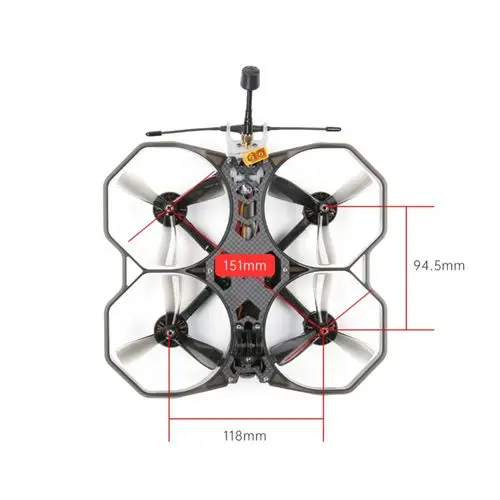 IFlight Protek35 аналоговый BNF R-XSR Beast AIO F7 45A 5 8G Micro Force XING 2203 3600KV 4S 3 дюймов Cinewhoop Ducted Drone |