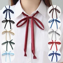 Classic Uniform Suits Collar Bow Tie Accessories Women‘s Shirts Bowtie Ladies Girl School Wedding Party Bowknot