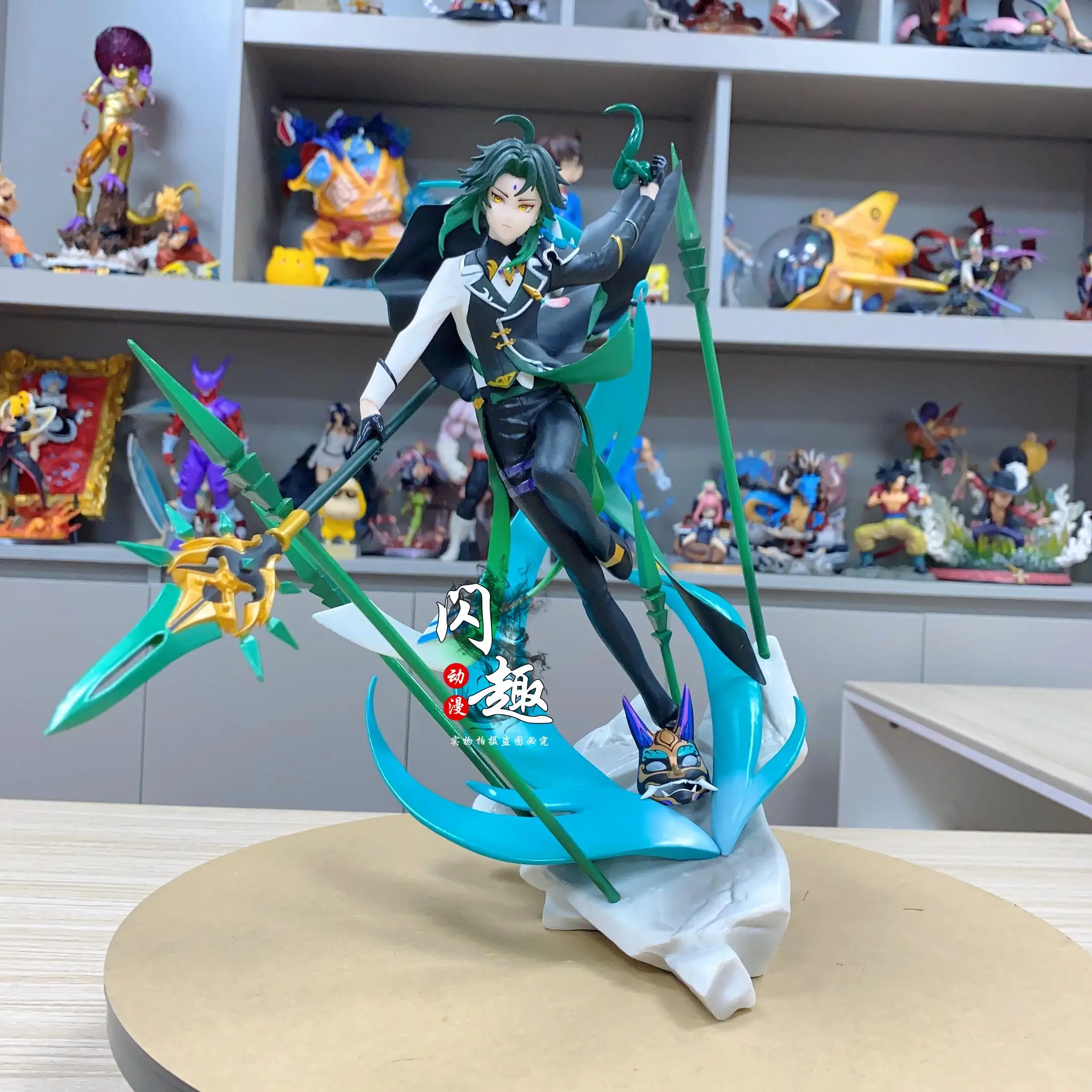 

Game Genshin Impact Anime Figure Xiao 30cmpvc Action Figure Collectible Model Doll Toys Gift