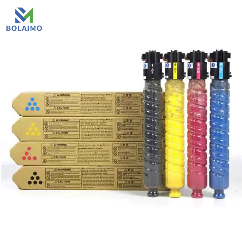 1Set 4PCS MPC300 Toner Cartridge For Ricoh Aficio MP C300 MPC400 MPC401 Compeitble Color Copier Toner CMYK