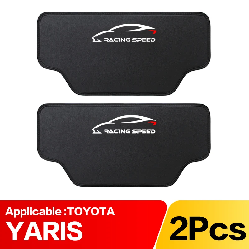 Anti-dirty pad Seat protection Accessories For Toyota YARIS Car interior Seat anti kick pad YARIS CROSS car seat protector
