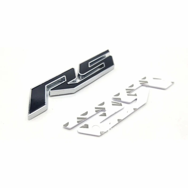 físicamente Penetración Cusco Metal Car Styling 3d Rs Logo Emblem Rear Trunk Sticker For Chevrolet Cruze  Captiva Aveo Lacetti Camaro Sail Trax Malibu Spark - Car Stickers -  AliExpress