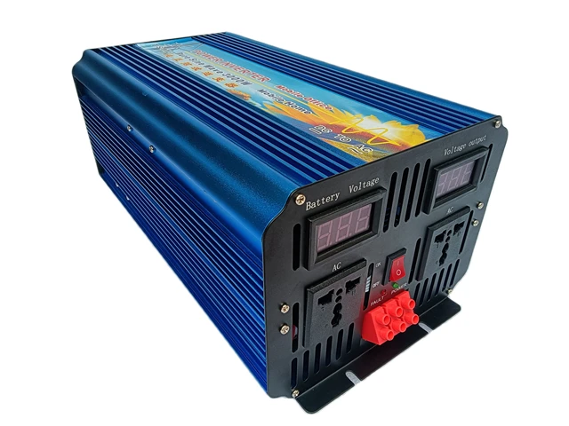 PURE SINE WAVE Power Inverter 5000W Peak 12V DC-220V AC Off Grid Office  Remote