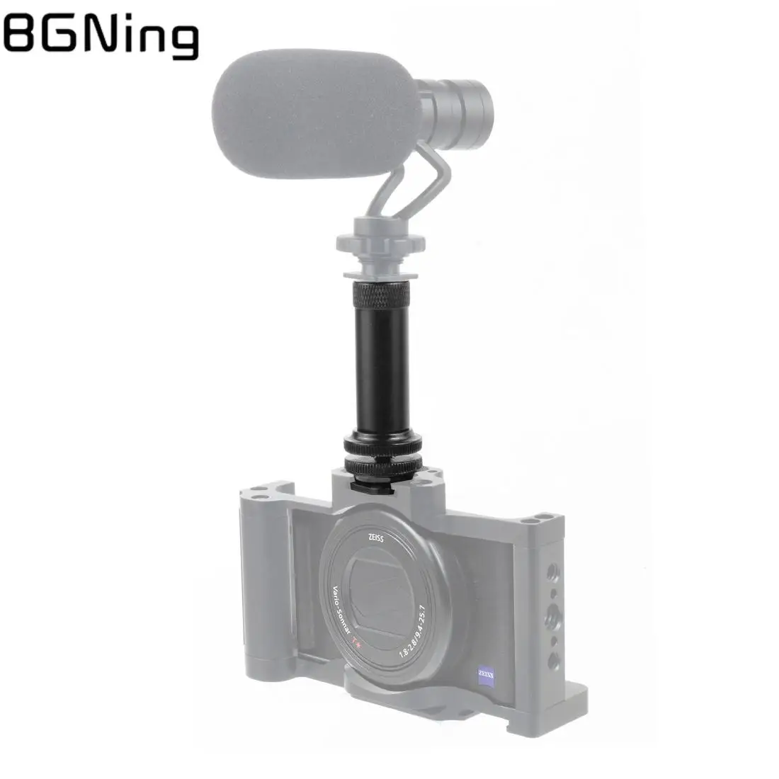 1/4 Inch Extension Column Tripod Mount Bracket ColdShoe Adapter for