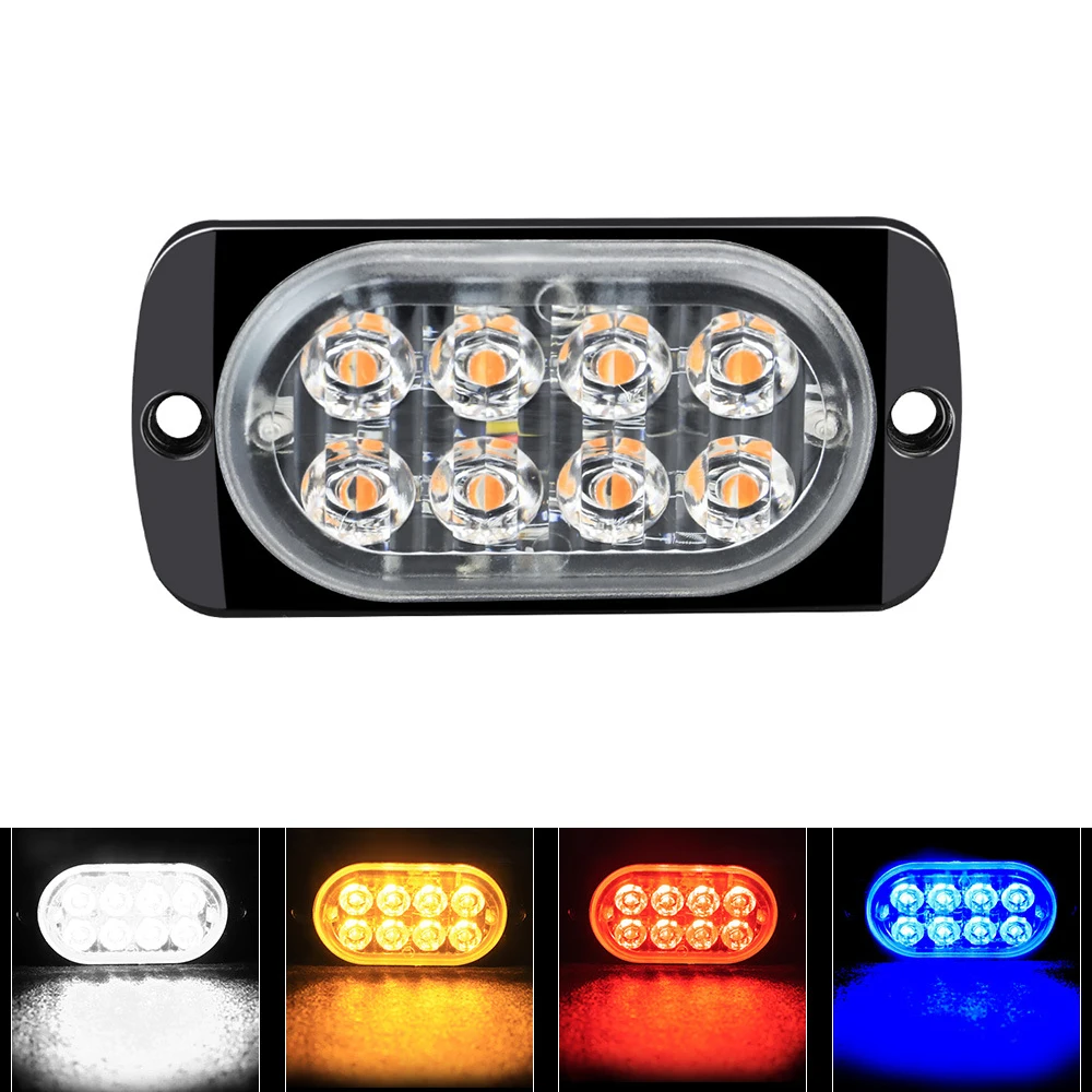 1 шт., автомобисветильник мигающий Предупреждение светильник для пожарной службы, 12-24 В