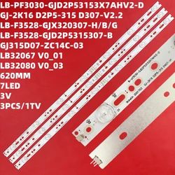 Enhanced High - Definition 32 - Inch LED TV (3 PCS For 1 TV)