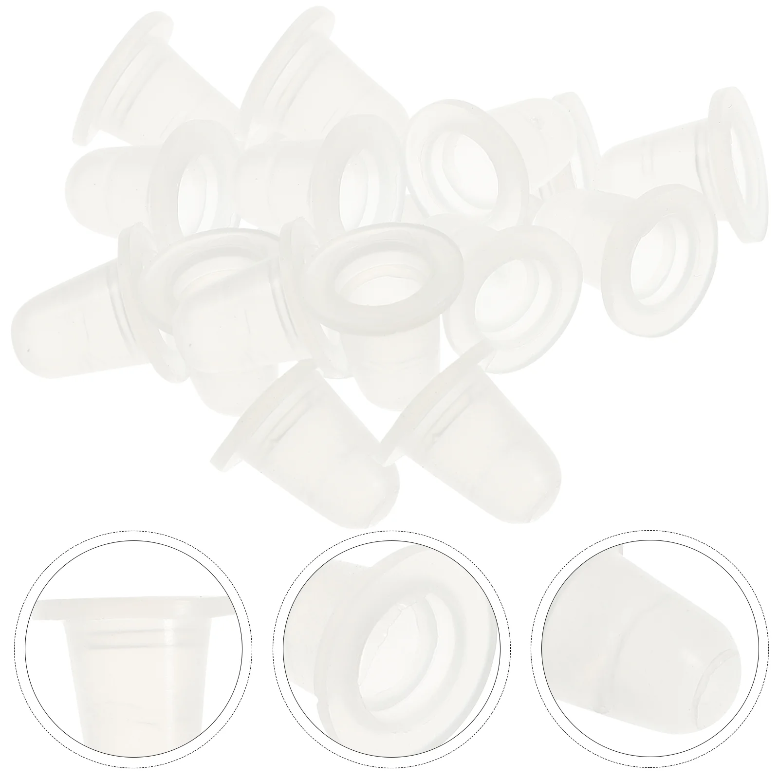 

200pcs Ink Tattooing Ink Tattooing Ink Cup Semi- Tattooing Ink Tattooing Ink Cup Silicone Ink Tattooing Ink Tattooing Ink Cup U
