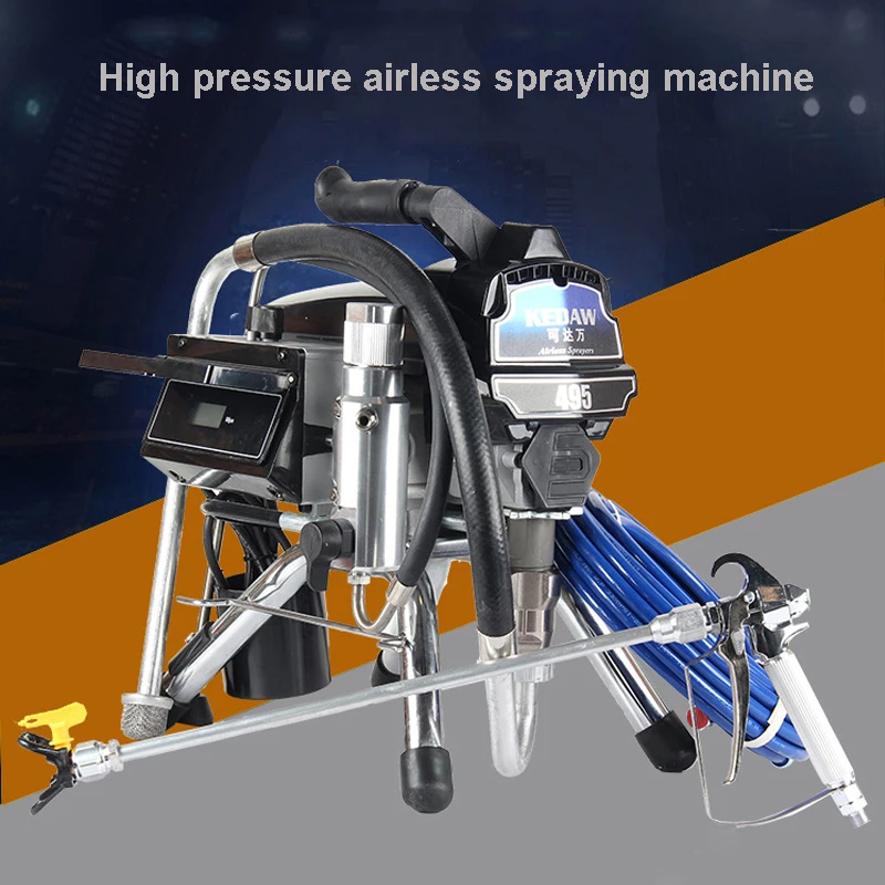 

High-Pressure 2800W/3500W Airless Spraying Machine Professional Airless Spray Gun Airless Paint Sprayer 395&495 Painting Machine