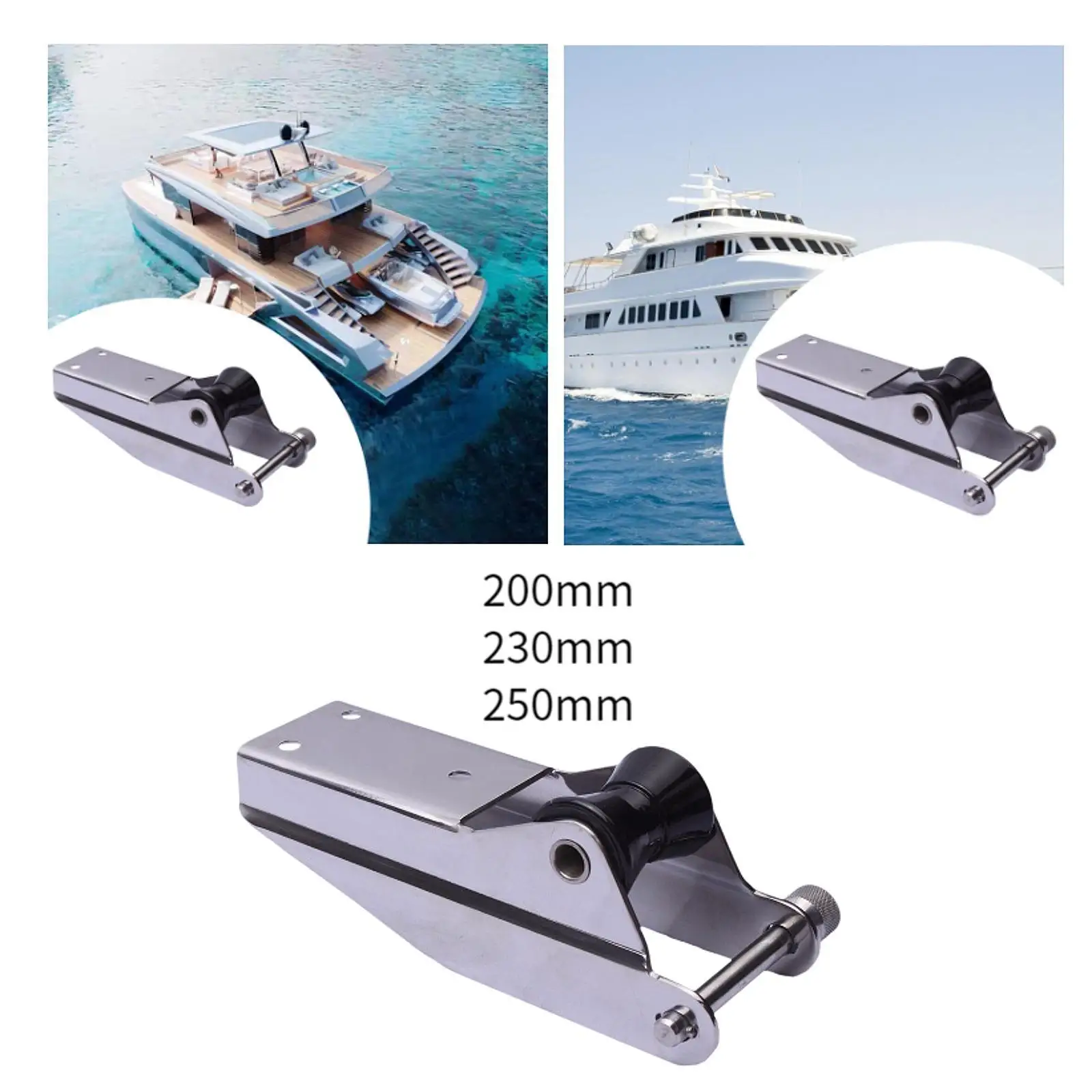 Marine Bow Anchor Roller Easy to Install High Strength Support Yacht Docking Accessories Marine Hardware Stainless Steel marine accessories,marine hardware