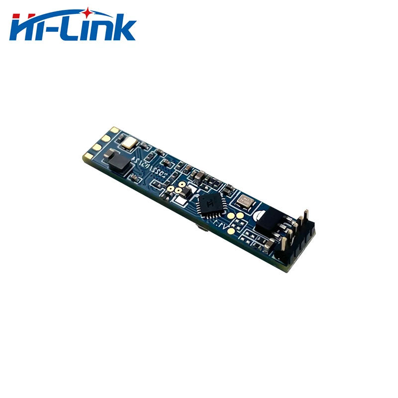 50개 소형 HLK-LD2410B 레이더 센서 모듈 스마트 전자 24GHz 인간 존재 상태 감지